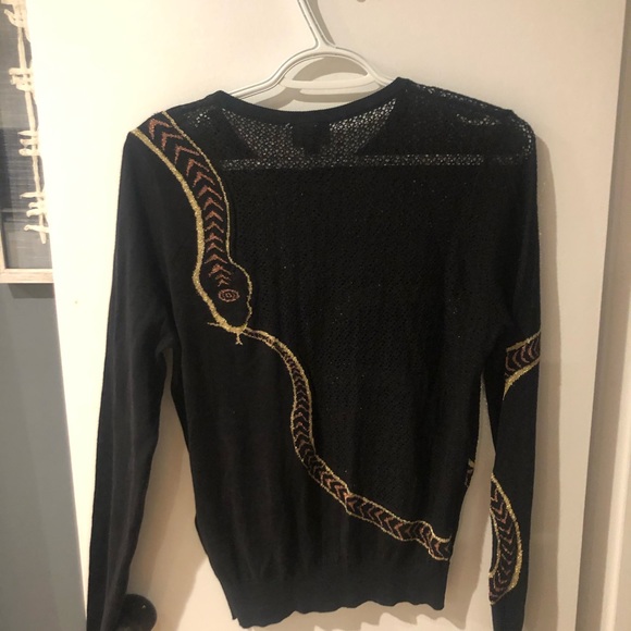 Just Cavalli black sweater Size S - Picture 2 of 2